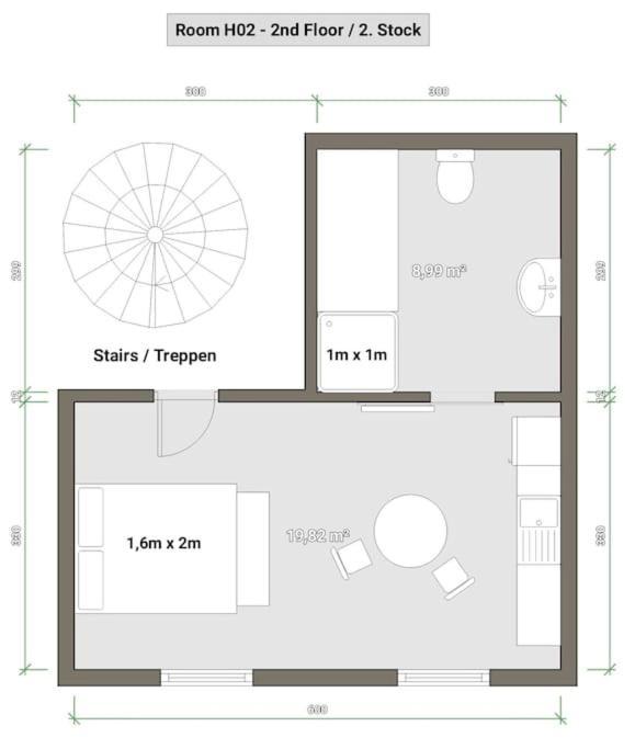 II Gemuetliches 1-Zimmer-Apartment & Eigenes Bad II Koblenz  Kültér fotó